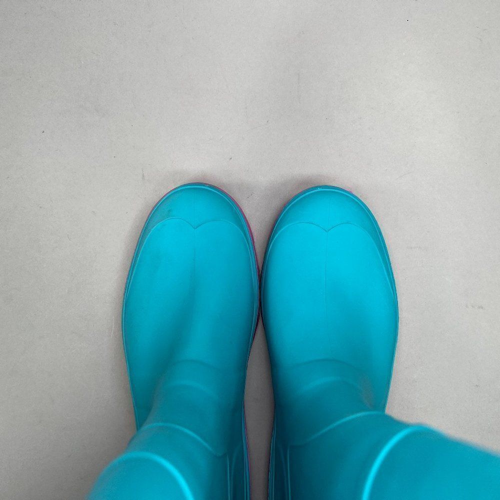 Kamik Girl's Size 6 RAINDROPS Waterproof Rain Boots - Picture 8 of 13